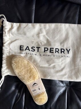 East Perry Sheepskin Slipper Insole - NWT SZ 7